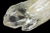 Quartz Crystal Cluster - Lwena, Congo #128406-1